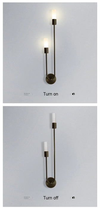 LED Wall Light – Modern Indoor Wall Sconce with 3-Colour Temperature for Bedroom & Hallway SF