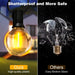 LED Globe String Lights – Shatterproof & Waterproof Outdoor Lighting - Samanta Factory