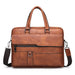 Men’s Business Briefcase – PU Leather Office Work Bag SF