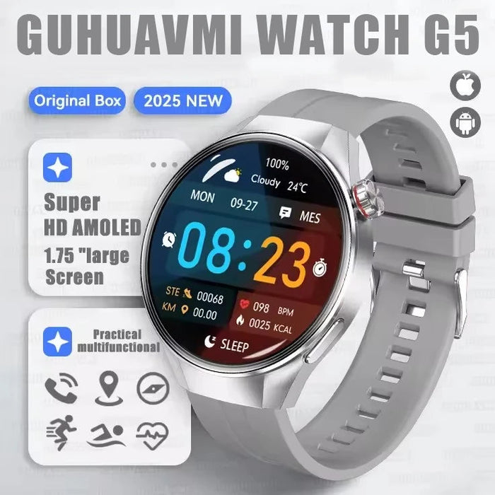GPS IP68 waterproof Smartwatch – AMOLED Display with Bluetooth Calling SF