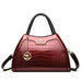 High-Quality PU Leather Handbag for Women – Animal Print Casual Tote, Versatile Fashion Bag - Samanta Factory