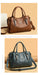 Casual Tote Shoulder & Crossbody Bag – Versatile, Soft PU Leather with Sequined Design - Samanta Factory