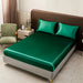 KISS NEST Satin Bed Sheet Set – Smooth 200TC Polyester, Twin to King Sizes - Samanta Factory
