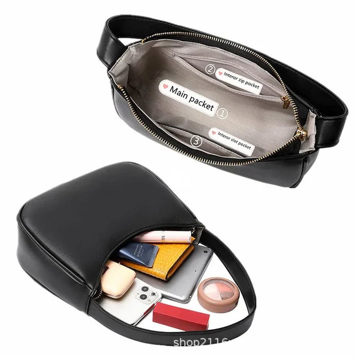 PU Leather Crossbody Bag for Women – Exclusive Design with Sturdy Build and Ample Storage