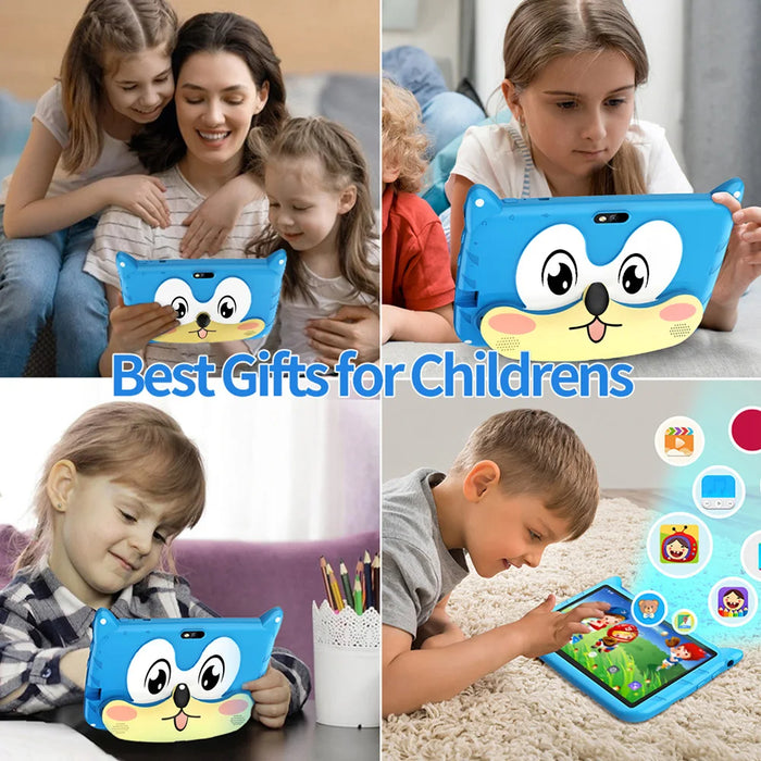 BDF 7-Inch Kids Tablet – Android 13 with 64GB Storage, Dual Cameras & Parental Controls