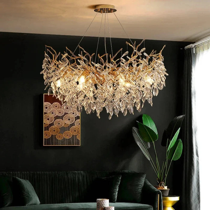 Crystal Chandelier – Modern Indoor Villa Lighting SF