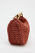 Women's Half Moon Straw Bag – Woven Bucket Crossbody Shoulder Bag for Summer Beach SF
