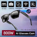 AI Smart Glasses with HD Camera & Translation – Color-Changing Bluetooth Calling Sunglasses SF