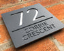 3D Floating House Sign – Custom Acrylic Address Plate SF