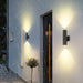 Modern LED Wall Lamp – Double Head Waterproof E27 Indoor Outdoor Lighting SF