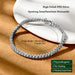 Luxury D Color Round Cut Bracelet for Men & Women - Samanta Factory