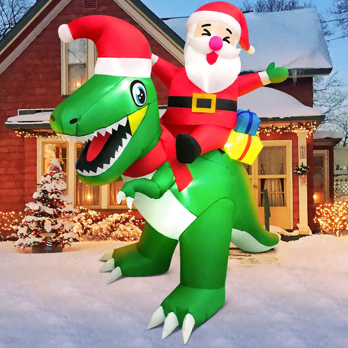 Inflatable Santa Claus Decoration – Outdoor Christmas Yard Display