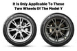 4PCS 19 Inch Cyclone Style Wheel Covers for Tesla Model Y (2020-2024) Right & Left Automobile Accessories Hubcaps Replacement - Samanta Factory