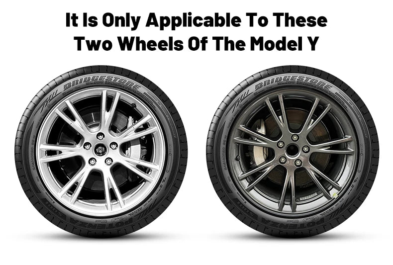 4PCS 19 Inch Cyclone Style Wheel Covers for Tesla Model Y (2020-2024) Right & Left Automobile Accessories Hubcaps Replacement - Samanta Factory