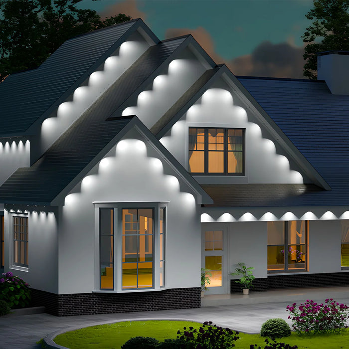 Outdoor LED String Lights – Multi-Color App & Remote Control