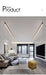 Modern LED Ceiling Light – Sleek Aluminum Design for Home Interiors - Samanta Factory
