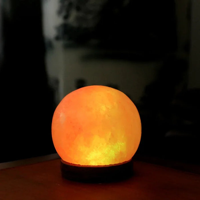 Himalayan Salt Lamp – Color-Changing LED with USB & Natural Air Purification