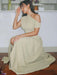 Maxi Dress – Pleated Patchwork Elegance - Samanta Factory