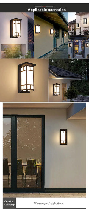 Modern LED Wall Light with Radar Motion Sensor – 16W/30W Waterproof IP55 ABS Lamp for Indoor & Outdoor Lighting - Samanta Factory