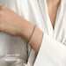 Moissanite Tennis Bracelet – Certified 925 Sterling Silver with D Color VVS1 Stones - Samanta Factory
