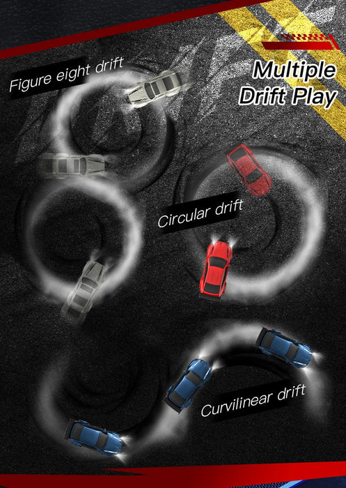 1/64 Mini RC Car – 2.4G 4WD High Speed Drift Remote Control GTR Racing Model SF