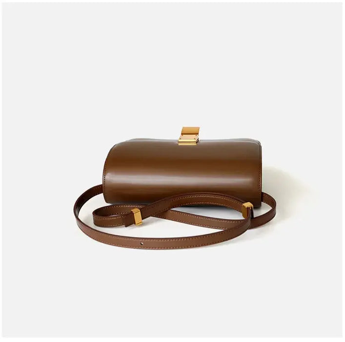Cow Leather Flap Bag – Soft Shoulder for Women SF