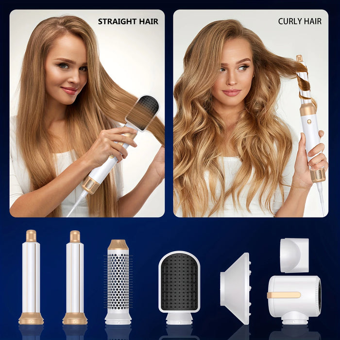 Hair Dryer Brush – 3-Speed Styling with ION Tech & Anti-Scald Safety