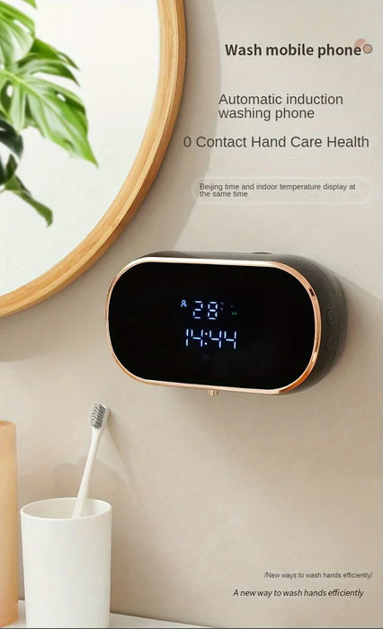 Automatic Foaming Soap Dispenser – Touchless Smart Sensor with USB Rechargeable & Wall Mount Design