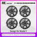HL 19 Inch Hub Cap for Tesla Model Y 2020-2023 Wheel Hubcap Performance Replacement Wheel Cap Full Rim Cover Accessories - Samanta Factory