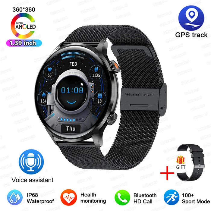 Bluetooth Calling Smartwatch – Fitness & Health Tracking SF