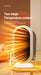 Mini Electric Space Heater – Adjustable Temperature & LED Display Samanta Factory