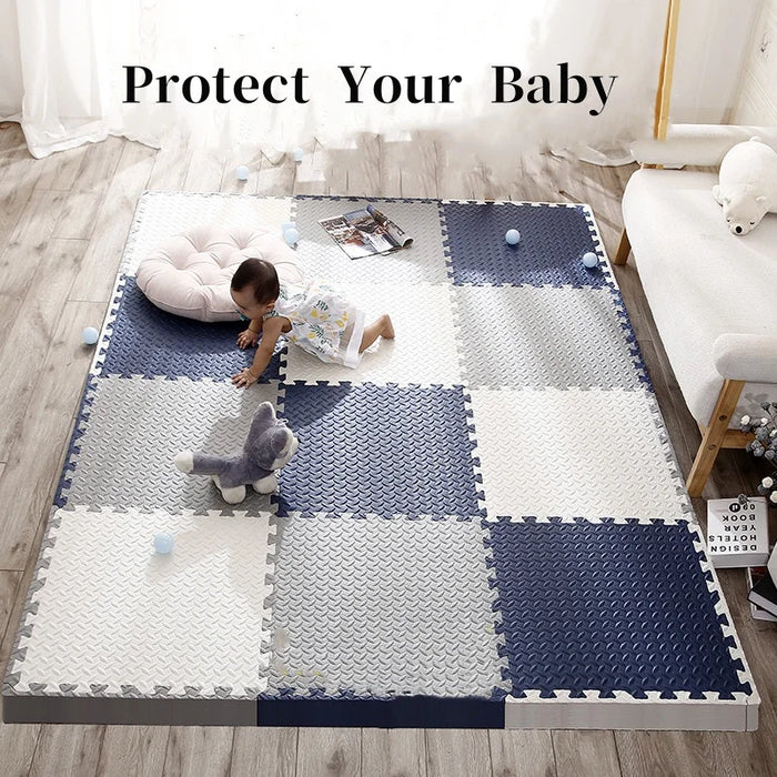 Foam Play Mat for Babies – BPA-Free, Thick Non-Toxic Puzzle Mat for Floor Protection & Playroom Use