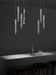Modern Pendant Light – Luminous Acrylic with Brushed Aluminum Finish - Samanta Factory