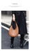 Half-Moon Shoulder Bag – Soft Versatile Leather Handbag for Women - Samanta Factory