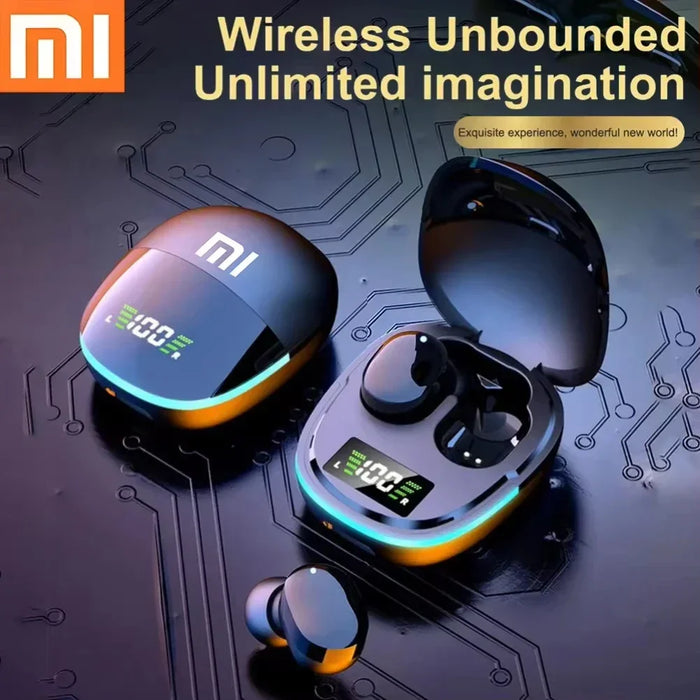 Bluetooth Earbuds – Waterproof Noise-Cancelling Wireless Headphones with Touch Control & Fast Charging