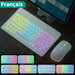 RGB Wireless Keyboard & Mouse Combo – Bluetooth & 2.4GHz for Tablet, Phone & PC Samanta Factory