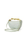 Women's Half Moon Straw Bag – Woven Bucket Crossbody Shoulder Bag for Summer Beach SF