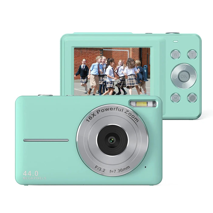 Digital Camera – 44MP Auto Focus with 1080P Video & 16X Zoom