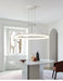Modern LED Pendant Light – Adjustable Brightness & Color with Remote Control - Samanta Factory