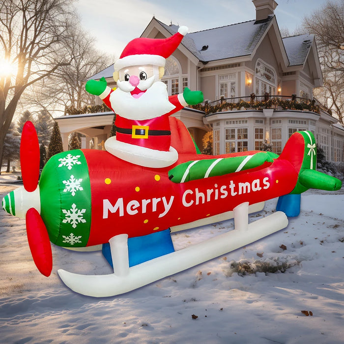 Inflatable Santa Claus Decoration – Outdoor Christmas Yard Display