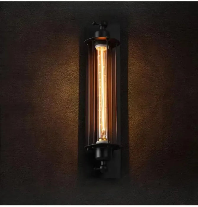 Traditional Wall Lamp – Iron LED Fixture for Vintage-Inspired Interiors