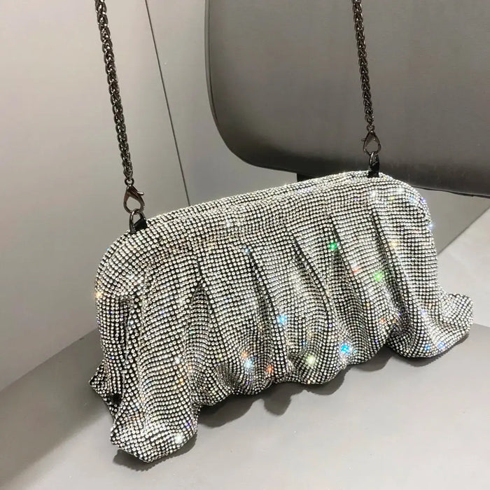 Metallic Clutch Bag – Shiny Casual for Women SF