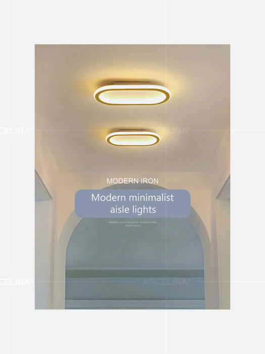 Modern LED Ceiling Light – Long Surface-Mounted Fixture with Dimmable Brightness - Samanta Factory