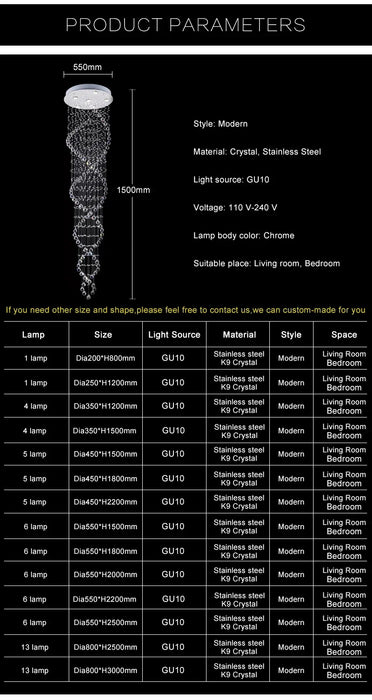 Modern LED Chandelier – Dimmable Flush Mount Ceiling Light