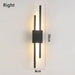 Contemporary Black & Gold LED Wall Lamp – Up & Down Light for Modern Interiors - Samanta Factory