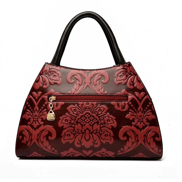 High-Quality PU Leather Handbag for Women – Animal Print Casual Tote, Versatile Fashion Bag - Samanta Factory