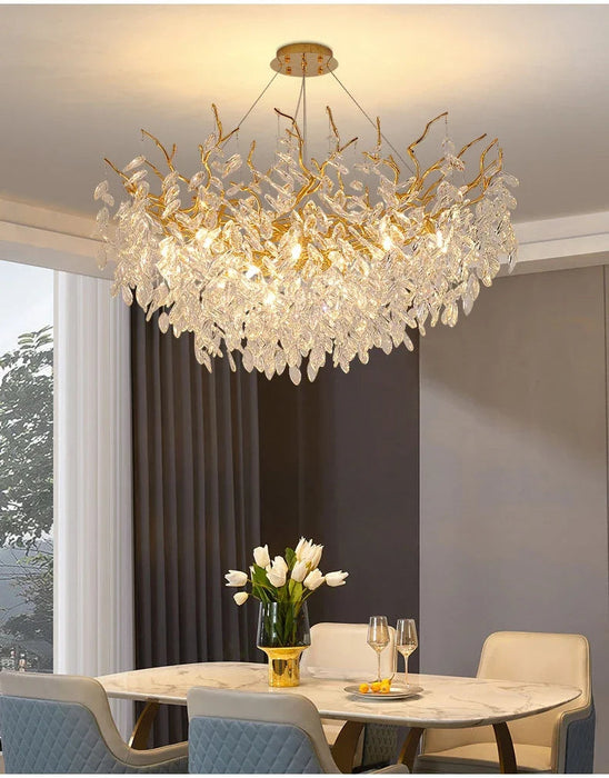 Crystal Chandelier – Modern Indoor Villa Lighting SF