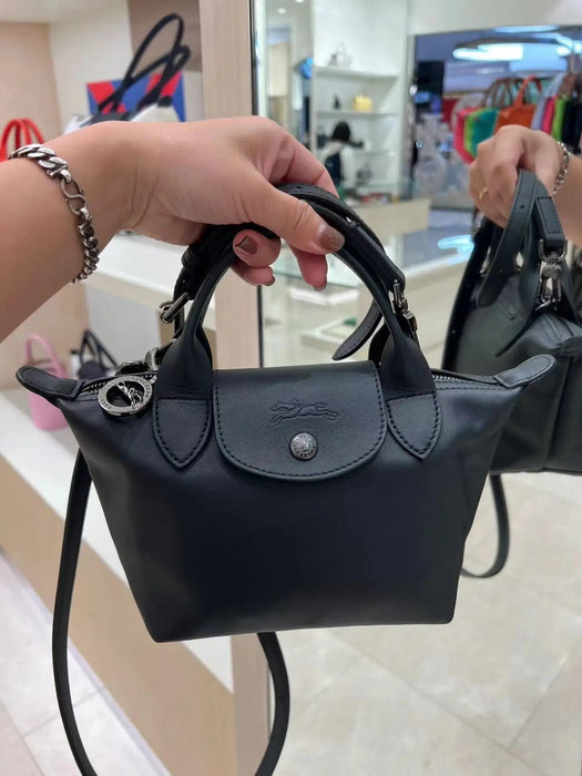 Soft PU Hobo Bag – Compact Zipper Shoulder Design SF