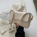 Women’s PU Saddle Bag – Stylish Hasp Closure & Interior Zipper Pocket - Samanta Factory