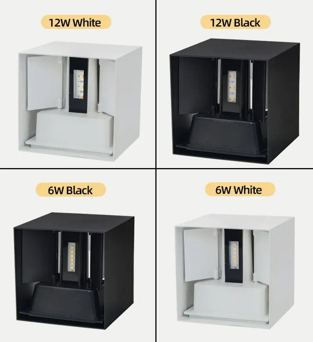 Outdoor LED Wall Light – Adjustable Beam IP65 Waterproof SF